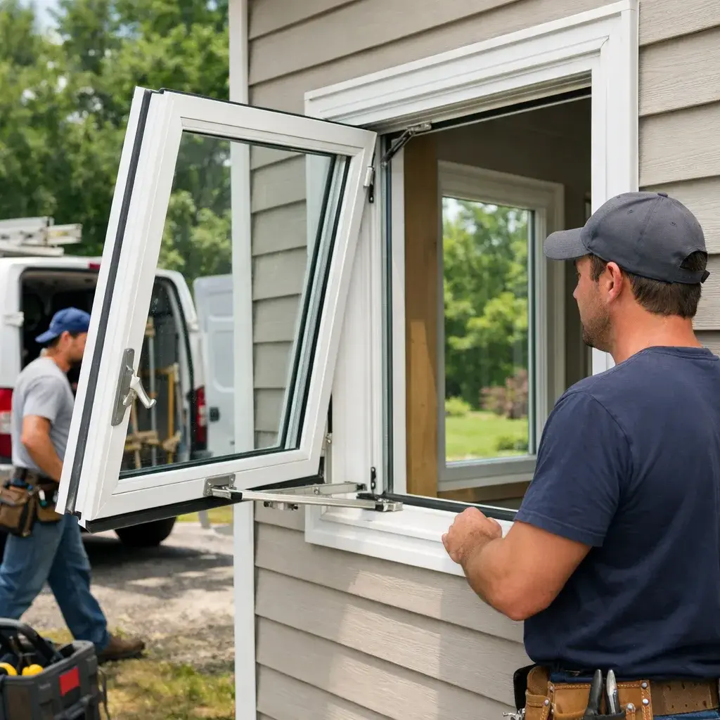Pikesville — window installation